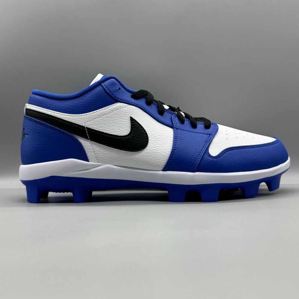 Nike Air Jordan 1 Retro MCS Low 'Royal" Game Baseball Cleats CJ8524-611 Size 12